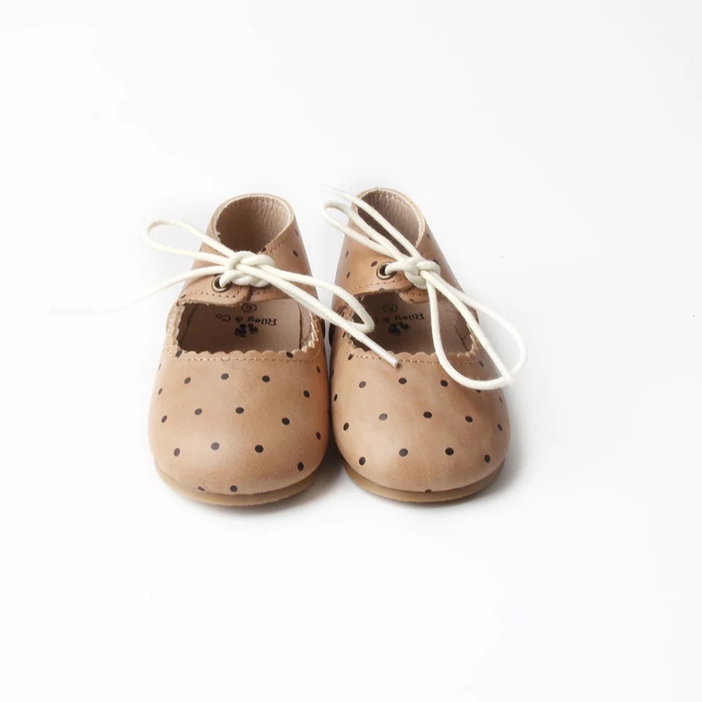 Everly Flats - Oil Waxed - Polka Dot